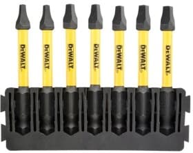Набор бит DeWALT Extreme FlexTorq DT70824 7 шт.