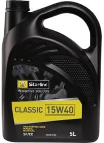 Моторное масло Starline Classic 15W-40 минеральное