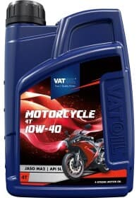 Моторна олива 4Т VatOil Motorcycle 10W-40 напівсинтетична