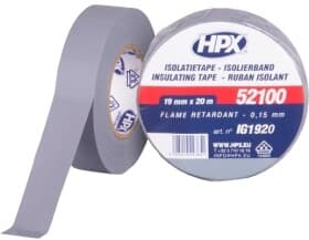Ізоляційна стрічка HPX IG1920 сіра ПВХ