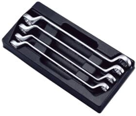 Набір ключів накидних Hans TT-7 21x23-27x32 мм 4 шт