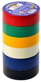 Набір ізоляційної стрічки STENSON MH-0028 ассорті ПВХ 10 шт