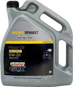 Моторна олива Castrol GTX RN-Spec 0W-20 синтетична