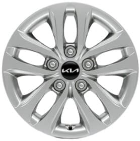 Ковпак на колесо Hyundai / Kia KIA Ceed колір сріблястий