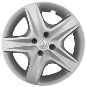 Ковпак на колесо Renault / Dacia Renault Sandero Stepway колір сріблястий