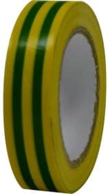 Изолента Hasoft 7802 желто-зеленый ПВХ 15 мм х 10 м