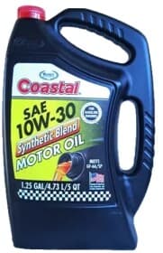 Моторное масло Coastal Synthetic Blend 10W-30 полусинтетическое
