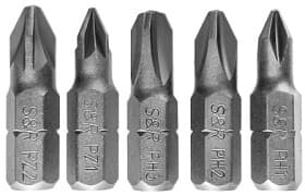 Набор бит S&R 251025005 5 шт.