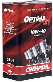 Моторна олива Chempioil Optima GT (Metal) 10W-40 напівсинтетична