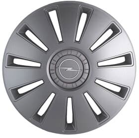 Комплект ковпаків на колеса Rex Opel колір сірий з карбоновою обробкою