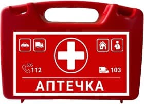 Футляр для автомобильной аптечки Poputchik Ф-02-2020-П