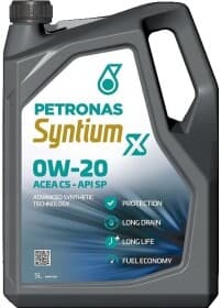 Моторна олива Petronas Syntium X C5 0W-20 синтетична