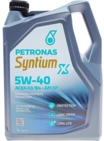 Моторна олива Petronas Syntium X A3/B4 5W-40 синтетична