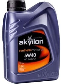 Моторное масло Akvilon Synthetic Motor Oil 5W-40 синтетическое