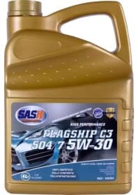 Моторна олива Sash Flagship C3 504/7 5W-30 синтетична