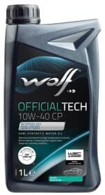 Моторна олива Wolf Officialtech CP 10W-40 напівсинтетична