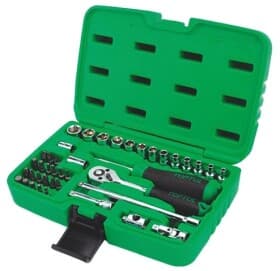 Набір бит та торцевих головок з тримачем та тріскачкою Toptul GCAI4102 20 шт.