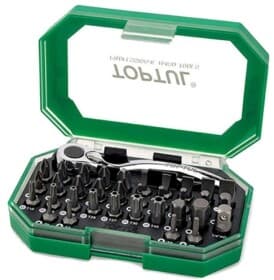 Набір бит з тріскачкою Toptul GACW3504 33 шт.