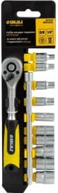 Набор торцевых головок и комплектующих Sigma 6003501 1/4" (12 пр.)