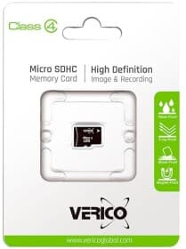Карта памяти Verico ﻿Single Pack microSDHC 4 ГБ