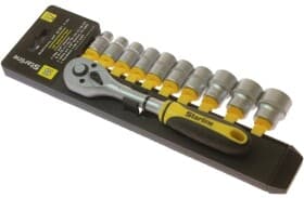 Набор торцевых головок и комплектующих Starline NRRW3811 3/8" (11 пр.)