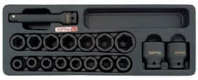 Набор торцевых головок и комплектующих Toptul GCAT1807 1/2" (18 пр.)
