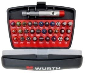 Набір бит з тримачем Würth 0614250030 30 шт.