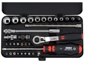 Набір бит та торцевих головок з тріскачкою Würth Zebra 096501434 27 шт.