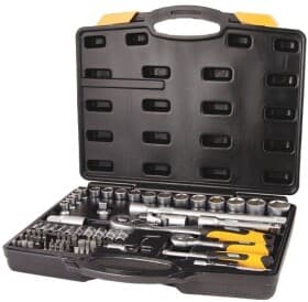 Набір бит та торцевих головок з тріскачкою MasterTool Profi 78-5072-PF 60 шт.