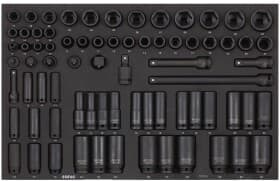 Набор торцевых головок и комплектующих Sonic 307302 1/2", 3/8" (74 пр.)