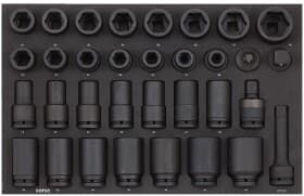 Набор торцевых головок и комплектующих Sonic 403301 3/4" (33 пр.)