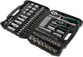 Набор бит и торцевых головок с трещоткой Сила 252108 94 шт.