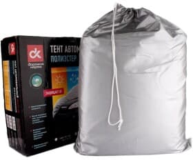 Автомобільний тент Дорожная Карта DK472-PE-2M сірий