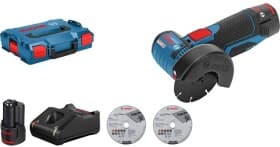 Болгарка акумуляторна Bosch GWS 12V-76 Professional (1 акумулятор + ЗП + чохол) 76 мм