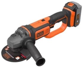 Болгарка аккумуляторная BLACK+DECKER BCG720M1 (1 аккумулятор + ЗУ + чехол) 125 мм