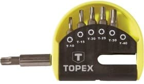 Набор бит с держателем Topex 39D351 6 шт.