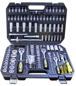 Набор торцевых головок и комплектующих WMC Tools 41723-5 1/2", 3/8", 1/4" (171 пр.)