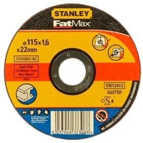 Круг отрезной Stanley FatMax STA32622-QZ 115 мм