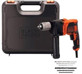 Дрель ударная BLACK+DECKER BEH850K сетевая