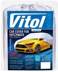 Автомобильный тент  Vitol HC11106XL серый