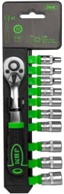 Набір торцевих головок та компонентів JBM 54030 1/4" (11 пр.)