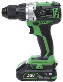 Шурупокрут Apro акумуляторний 20DB (2 акумулятори + ЗП + чохол)