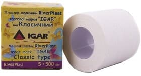 Пластир тканинний у рулоні Ігар RiverPlast НФ-00000302 Пластир тканинний у рулоні Ігар RiverPlast НФ-00000302