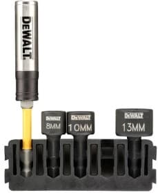 Набір торцевих головок та компонентів DeWALT Extreme Impact DT70826 1/4" (4 пр.)