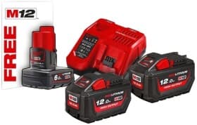 Комплект зарядки Milwaukee M18 HNRG-122