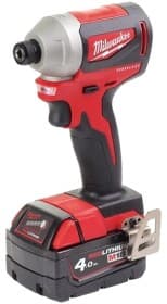 Шурупокрут Milwaukee акумуляторний M18 CBLID-402C (2 акумулятори + ЗП + чохол)