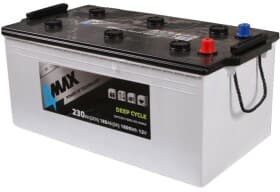 Тяговый аккумулятор 4Max Deep Cycle BAT230/1600L/DC/4MAX 230 Ач 12 В