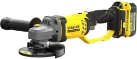 Болгарка акумуляторна Stanley SFMCG400M2K (2 акумулятори + ЗП + чохол) 125 мм