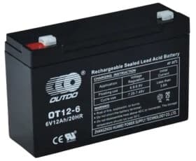 Аккумулятор для ИБП Outdo OT12-6 OT12-6 12 Ач 6 В