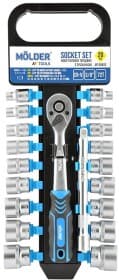 Набір торцевих головок та компонентів Molder MT68820 3/8" (20 пр.)